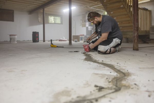 Concrete Floor Repair in Topeka