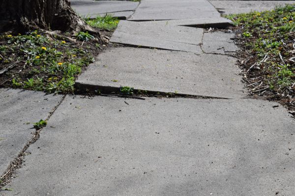 Sidewalk Trip Repair in Topeka