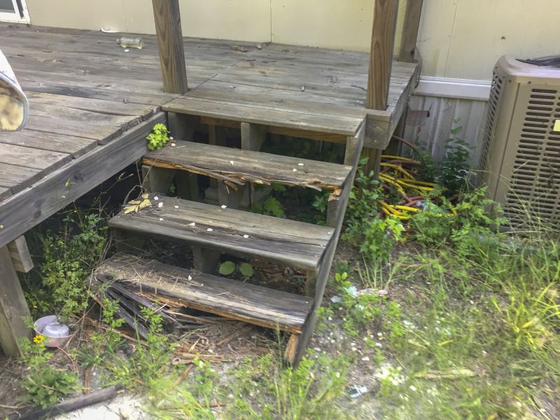 Outdoor Step Repair